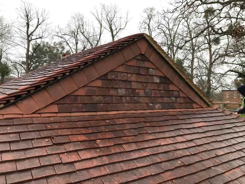 This is a photo of a pitched roof installation. This work was carried out by Bicester Roofing